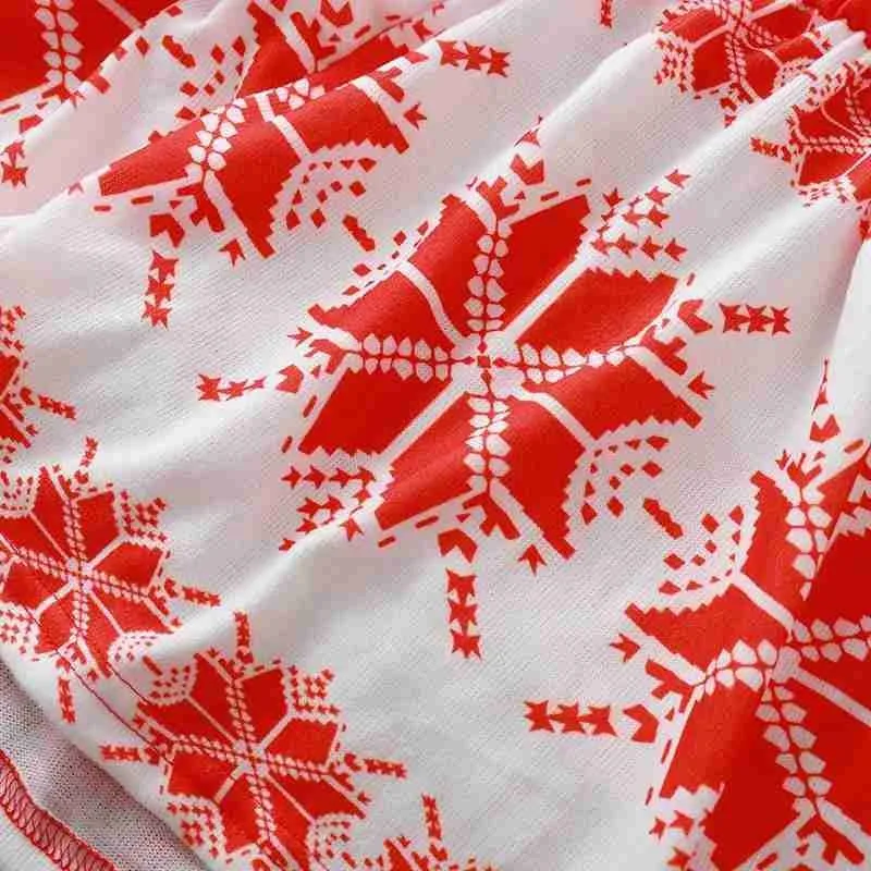 

Fashion Christmas Dress Women Long Sleeve O-Neck Print Female Dress Winter Warm Cotton Xmas Christmas New Year Party Dress