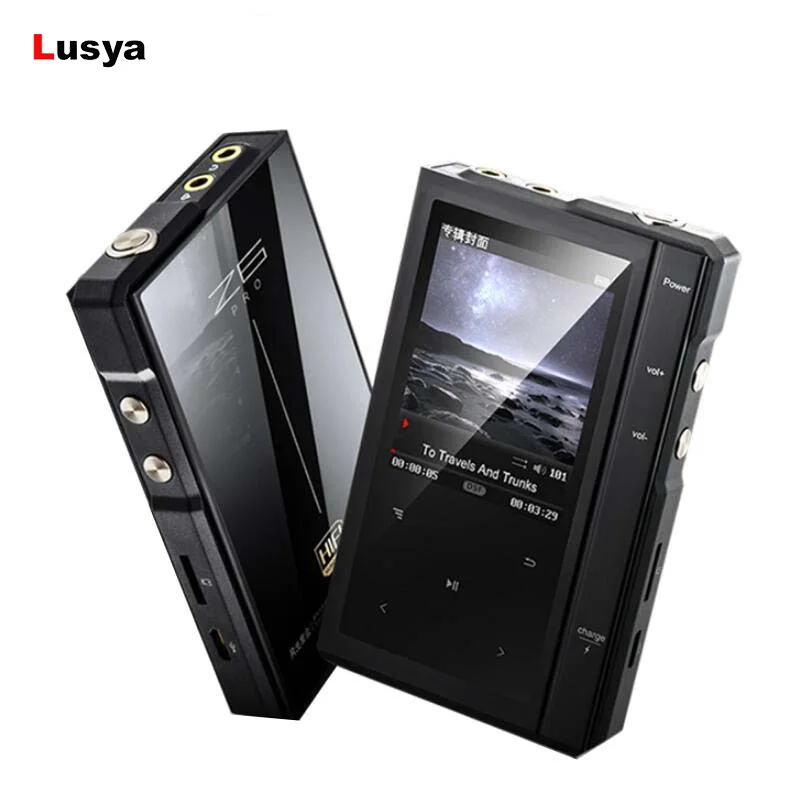 Moonlight Z6 PRO DSD256 ES9018Q2C DAC звуковая карта двухъядерный процессор LPC4337/4357 OTG TFT lcd Hifi музыкальный mp3-плеер D1-006