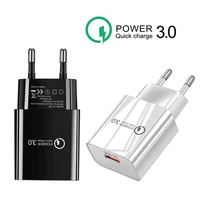 3a quick charge 3 0 usb charger for iphone 11 pro 8 eu wall mobile phone charger adapter qc3 0 fast charging for samsung xiaomi