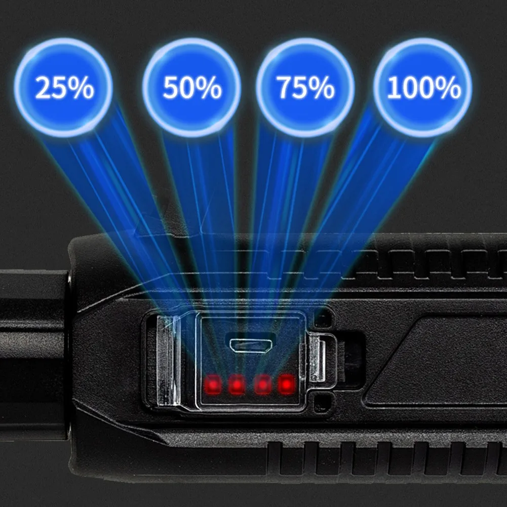 Светодиодный прожектор с зарядкой от USB портативный сверхъяркий ручной фонарик