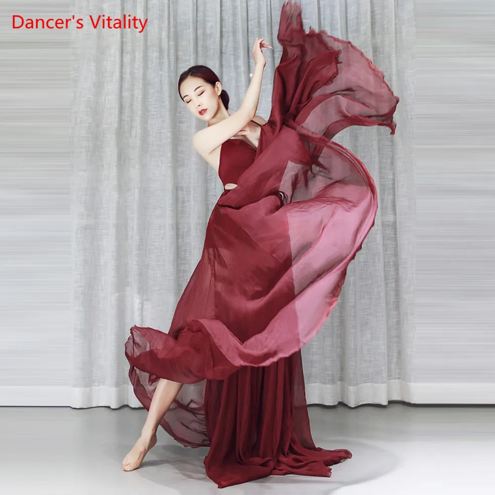 

New Sexy Women Comfortable Mesh Belly Dance Costume TOP+Vest With Top Pad+Skirt 3pcs Dance Set Free Shipping