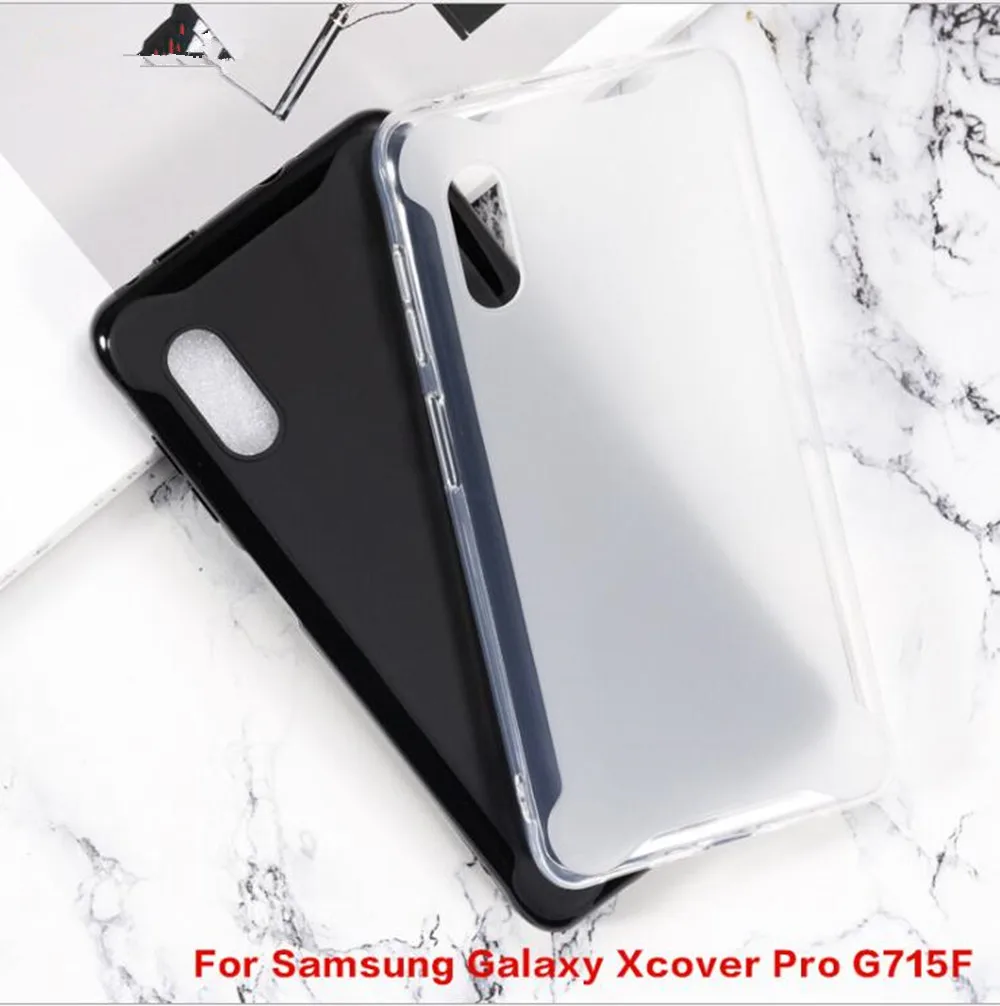 Чехол для Galaxy Xcover Pro черный мягкий чехол из тпу Samsung SM G715FN G715F 2020 6 3&quot|Бамперы| |