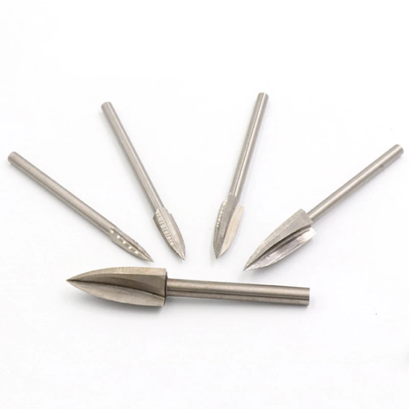 4/5 шт./компл. 4 мм/3 мм хвостовик диаметр фрезерный инструмент резьбы по дереву