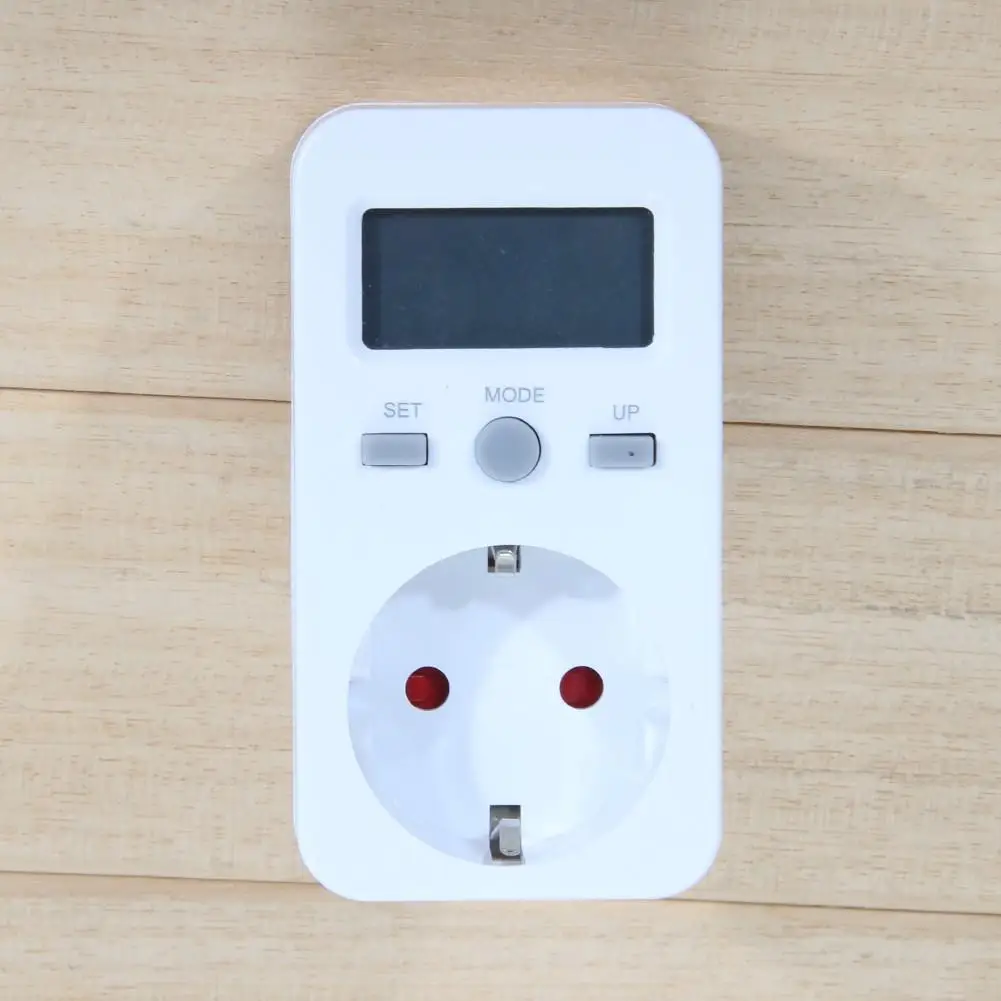 Digital Wattmeter LCD Energy Monitor Power Meter Electricity Electric Measuring Outlet Analy Usage Monitoring Socket EU | Обустройство