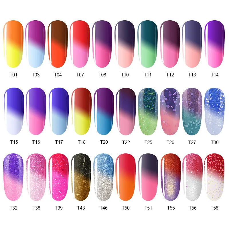 Гель лак для ногтей Azure Beauty выдерживает температуру 12 мл светодиодный гель