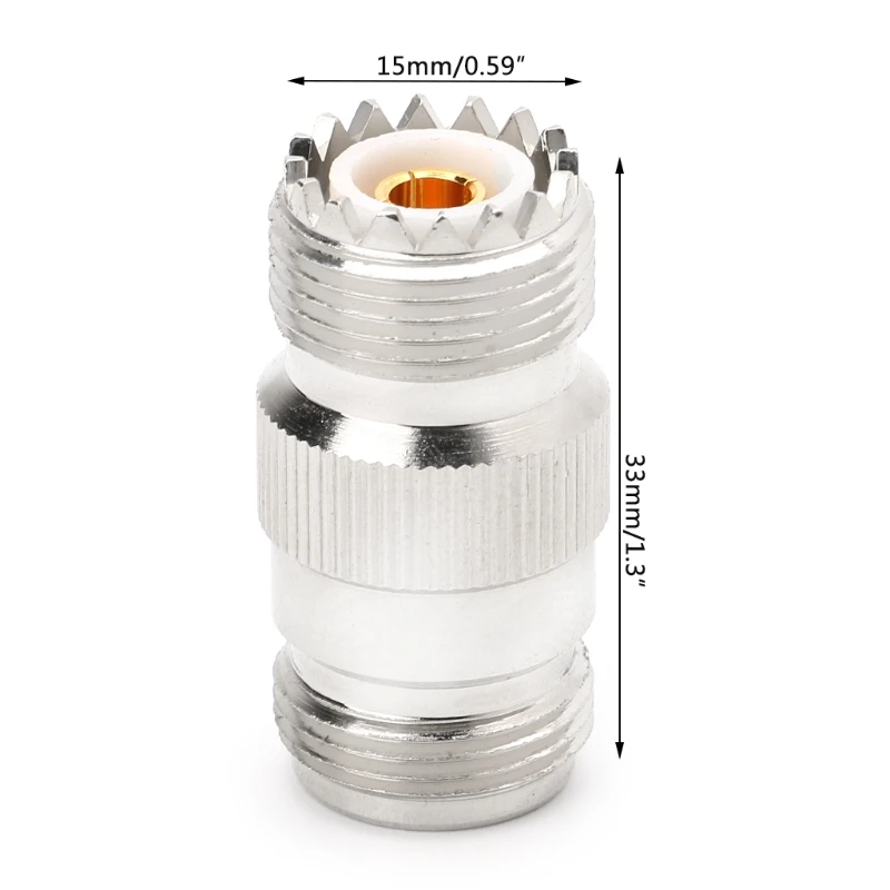 RF коаксиальный адаптер UHF Женский к N женский PL259 SO239 UHFTo разъем Прямая поставка |