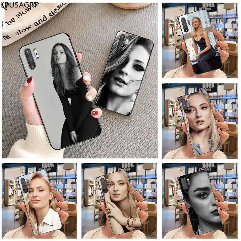 Мягкий чехол для телефона Софи Тернер Мейзи Уильямс Чехол Samsung Galaxy Note20 ultra 7 8 9 10 Plus