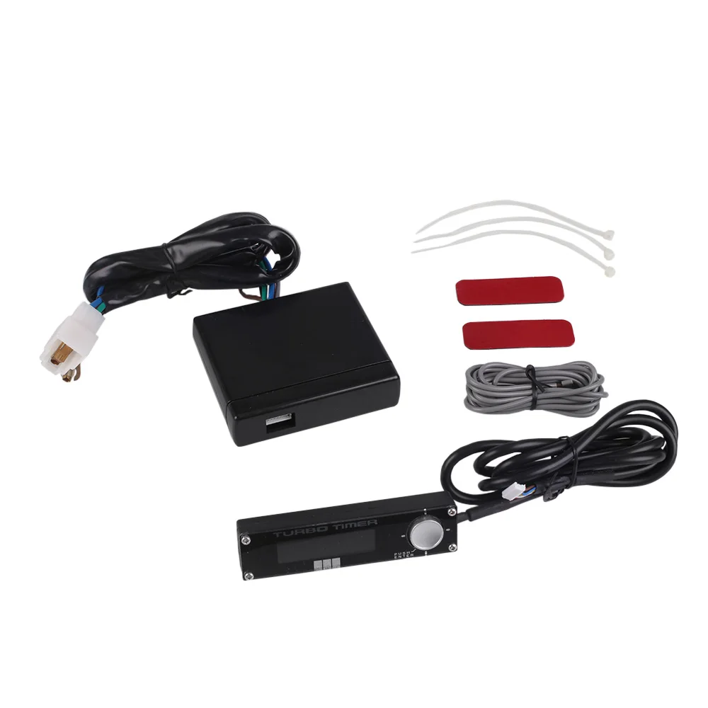 Универсальный турбо таймер для гоночного автомобиля светодиодный белый красный