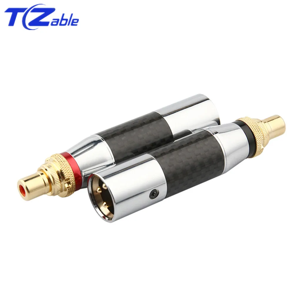XLR для RCA Женский динамик штекер XLR 3 pin Мужской Аудио разъем RCA адаптер Hifi штекер для DIY микрофон аудио кабель баланс кабель