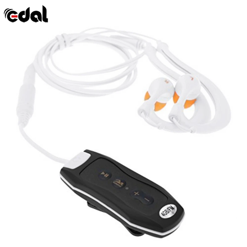 4 ГБ/8 ГБ mp3 клип Водонепроницаемый IPX8 Mp3 плеер с наушники/наушники fone de ouvido fiio для
