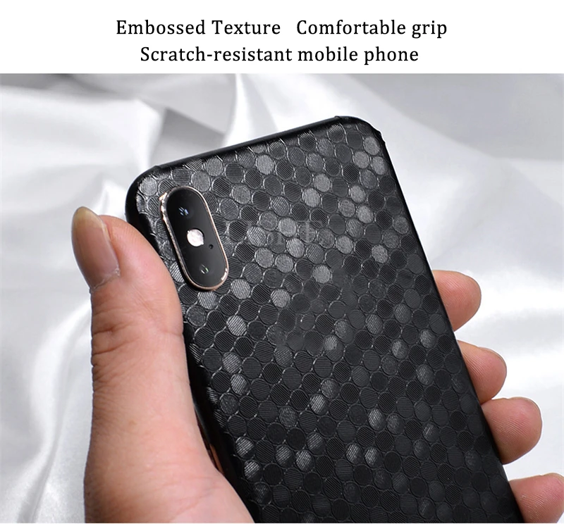 Наклейка для телефона для iPhone Xs Max Xr X Xs 6 7 8 6S 7/8 Plus Аллигатор Змеиный сотовой камень, алмаз текстура ПВХ скины стикер s
