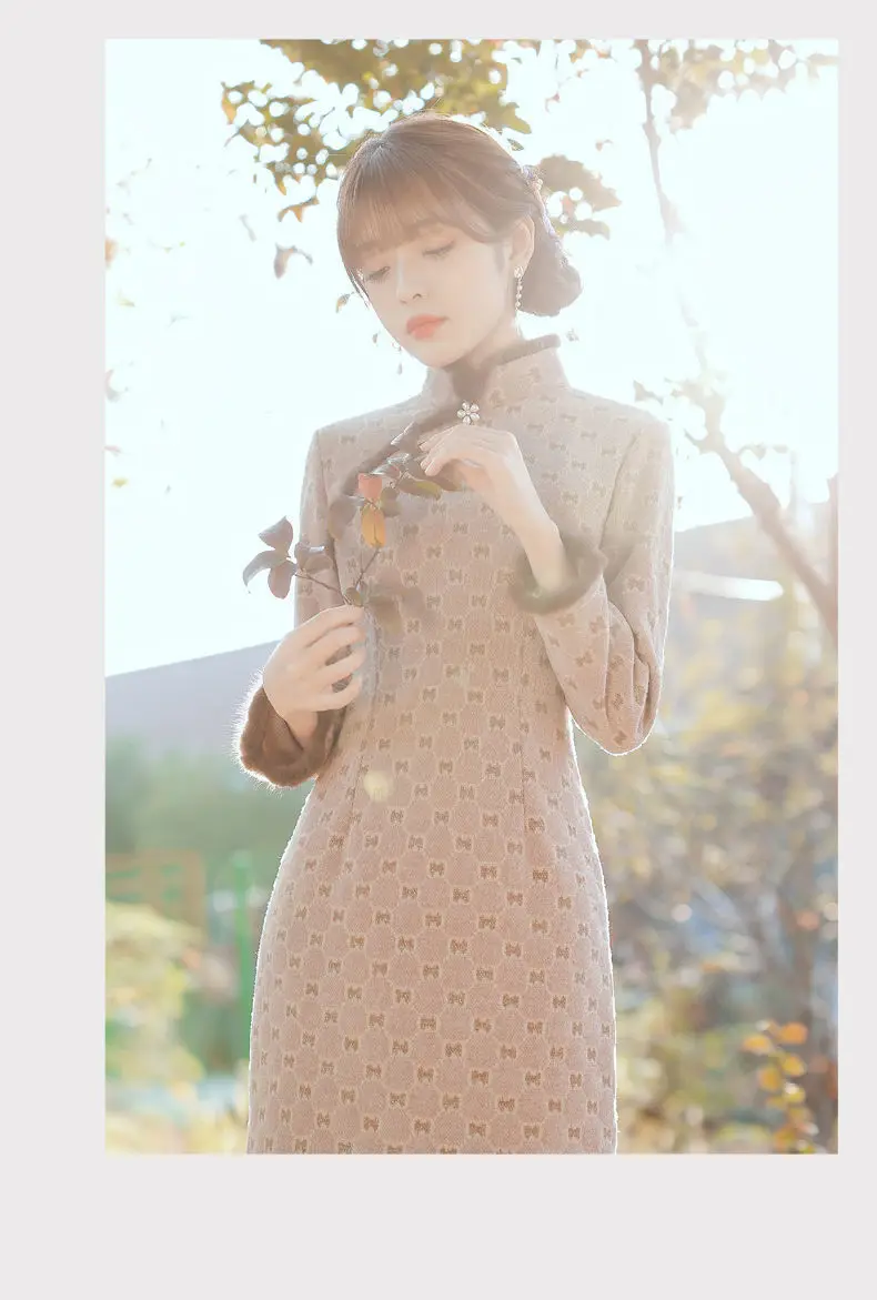 

Cantoneye & Cheongsam Qipao Dress Chinese Qipao Cheongsam Dress Chinese New Year Dress