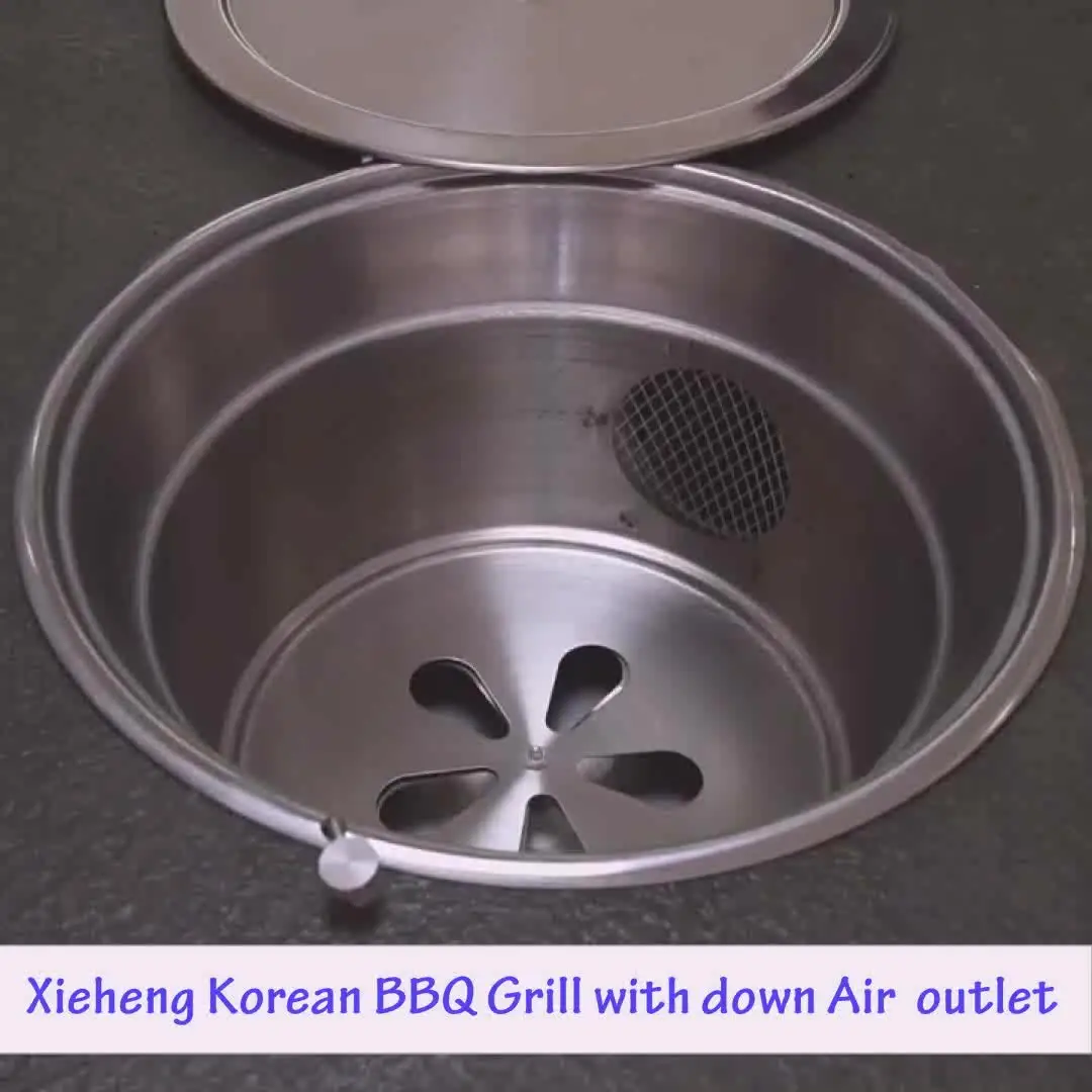 Уличный/внутренний корейский угольный гриль коммерческая печь для барбекю |