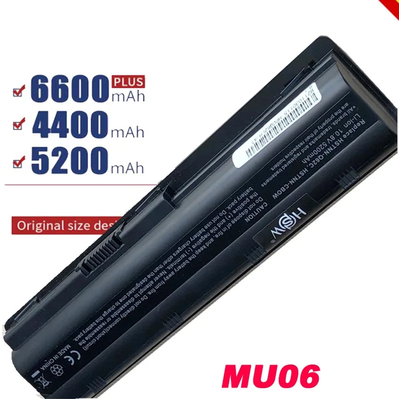 

HSW 6 Cells MU06 Laptop Battery for HP Pavilion G4 G6 G7 G32 G42 G56 G62 G72 CQ32 CQ42 CQ43 CQ62 CQ56 CQ72 DM4 CQ57 fast shpping