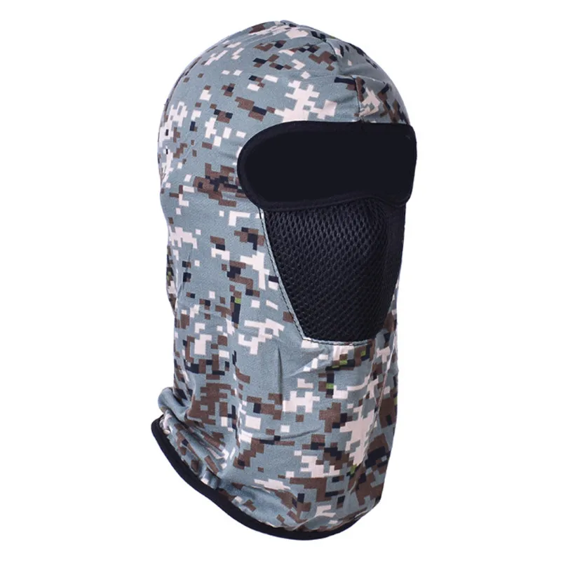 Камуфляжные ветрозащитные велосипедные полные Маски Теплый шарф Балаклава