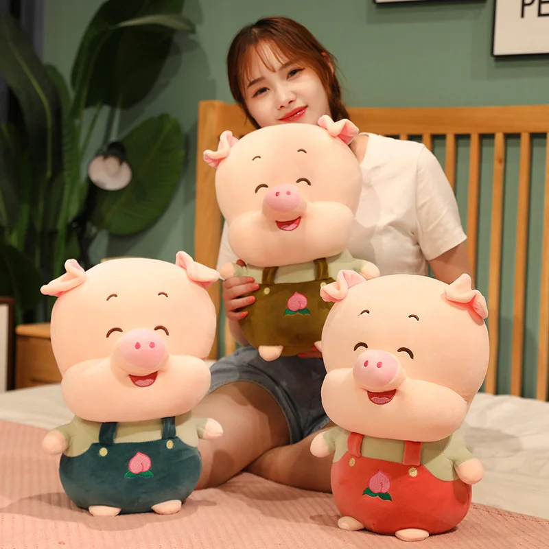 

20 to 40 cm strap pig plush toys animal dolls to accompany sleeping bedroom decorations birthday gifts for girls cute and funny