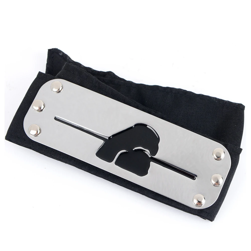 Black Leaf Village Headband for Narut Cosplay Headdress Anime Kakashi Itachi Akatsuki Madara Cartoon |