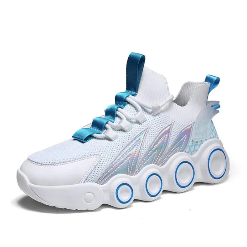 

Trend Mesh Men Running Shoes Brand Designer Chunky increased Sneakers Breathable Outdoor Training Sport Shoes Zapatillas Hombre