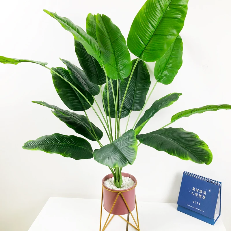 80 см 18 головок большое искусственное банановое дерево тропические пальмы