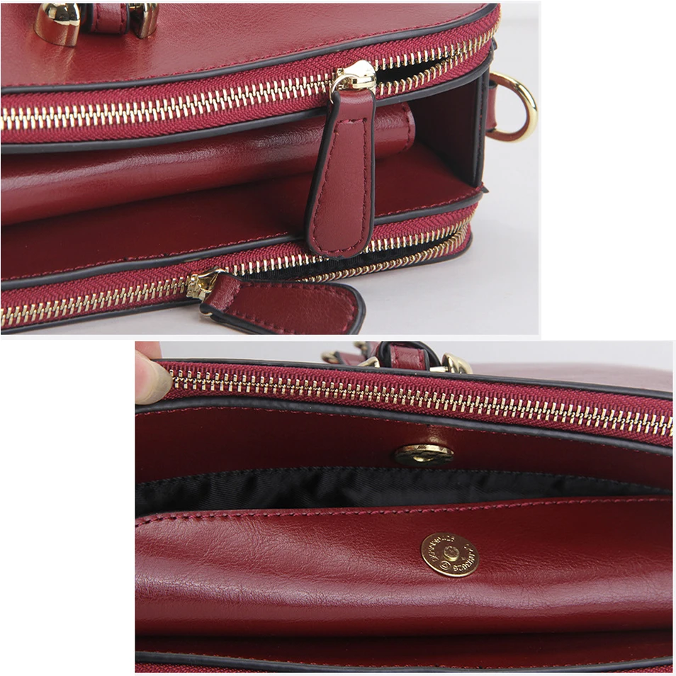 Роскошная сумка на плечо из натуральной кожи с масляным воском женские сумки