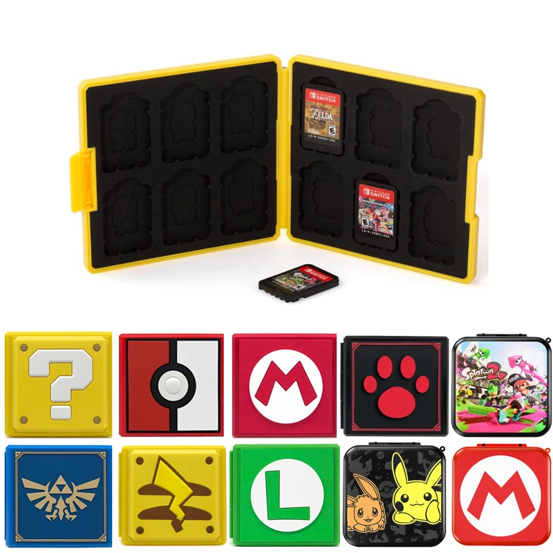Аксессуары для Nintendo Switch портативный чехол игровых карт ударопрочный жесткий