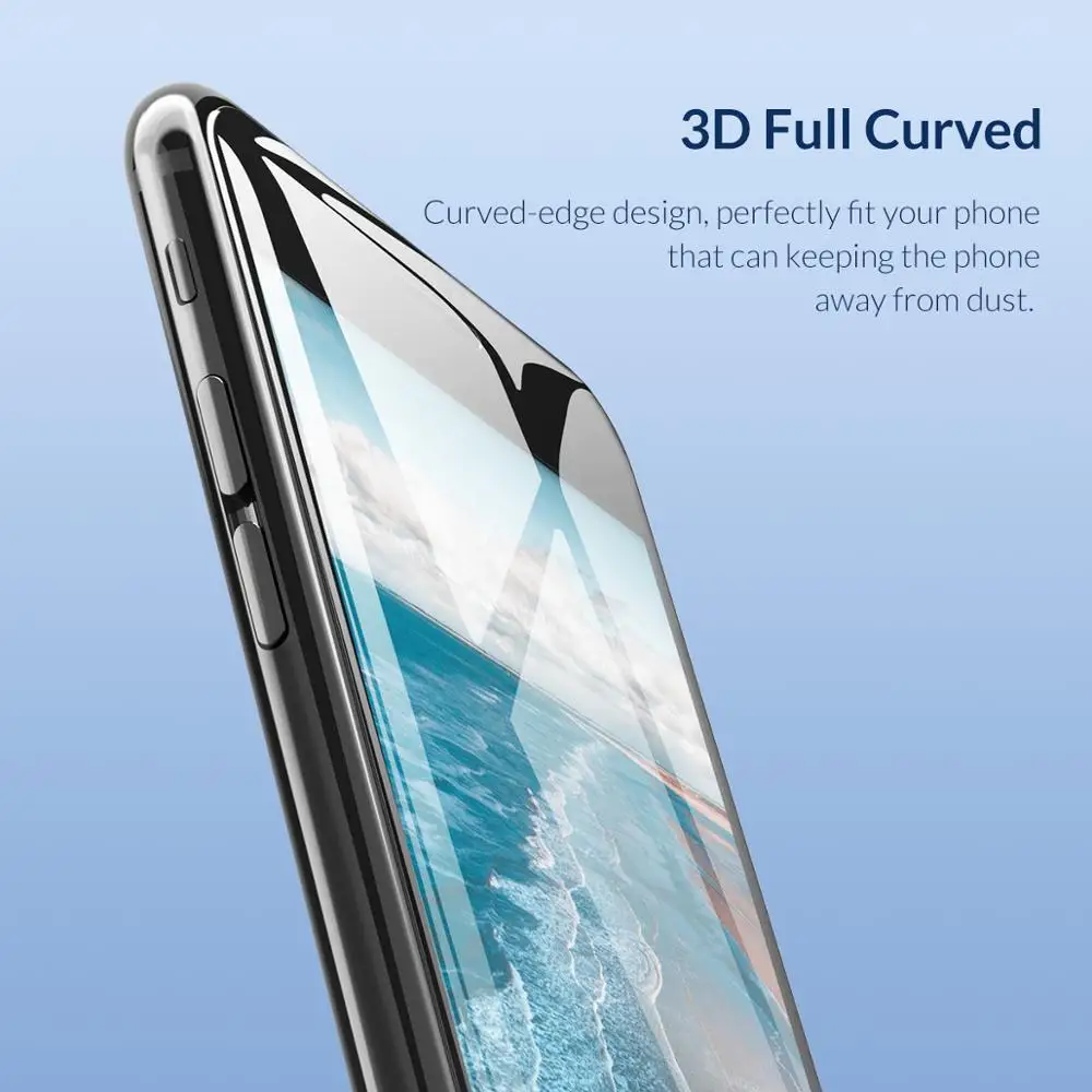 Защитное стекло ORICO закаленное для iphone 7 8 Plus защита от синего света 3D полное