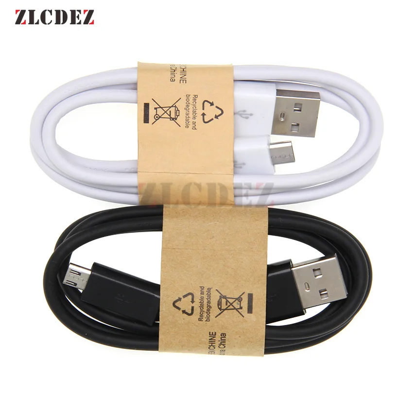 5000 шт./лот 1 м 3 фута кабель Micro USB из ПВХ или ТПЭ для Samsung S4 S5 S7 Edge Xiaomi Huawei Android