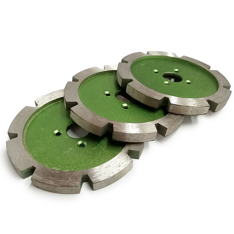 Алмазный режущий пильный диск 114 мм точечное лезвие толстое для выкидывания