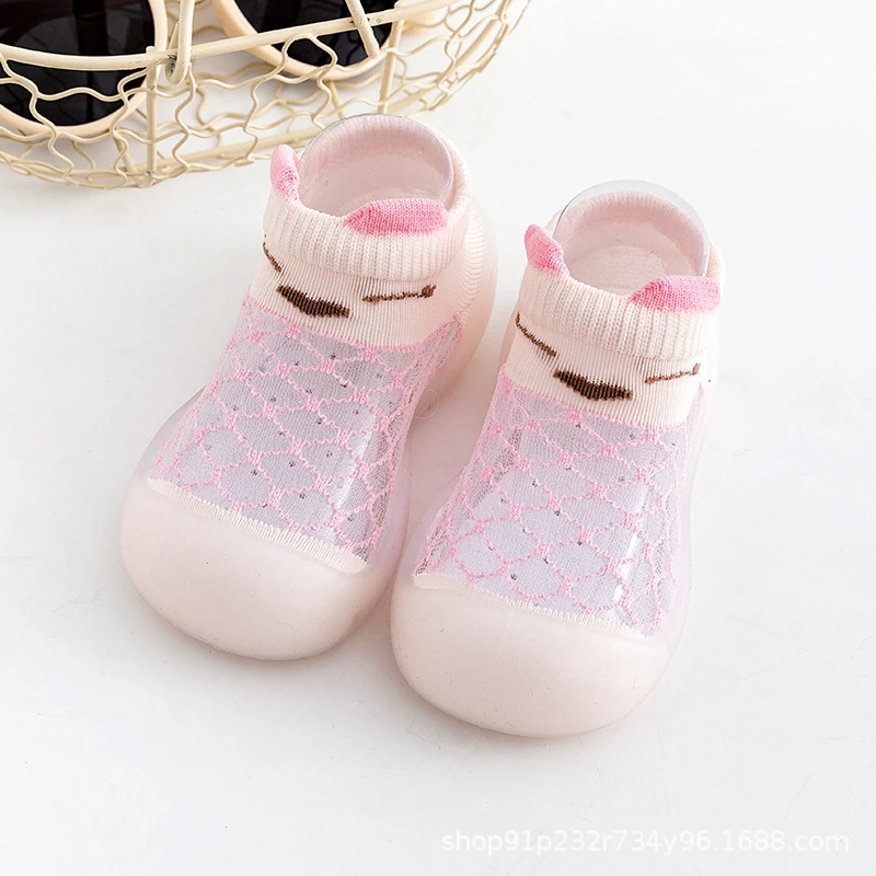 

Baby Toddler Shoes Summer Baby Shoes Soft Bottom Non-slip Indoor Net Shoes For Boys And Girls Toddler Socks Shoes
