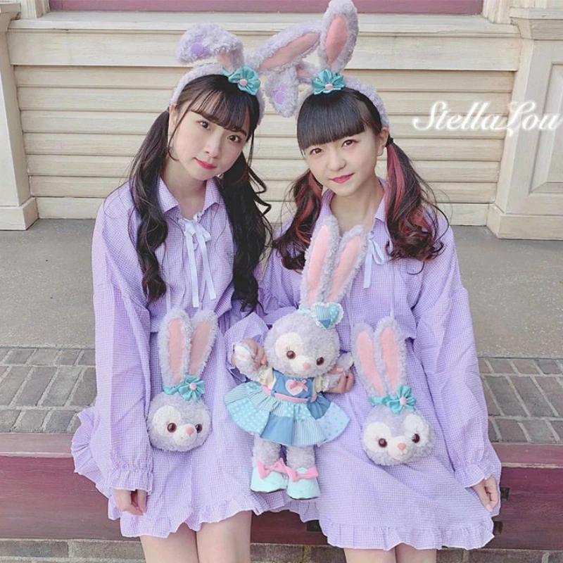 Япония Медведь Даффи Stellalou Rabbit плюшевая игрушка кукла кошелек сумка для женщин мультфильм Медведь Даффи stelllalou сумка через плечо для детей девочек