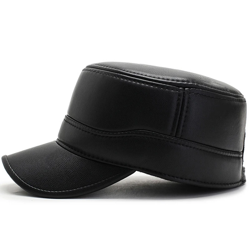 Новинка 2021 Мужская Зимняя кепка в стиле милитари мужская Кепка из искусственной