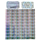 300600 шт., голографические наклейки с защитой от взлома, 2,5x1,5 см
