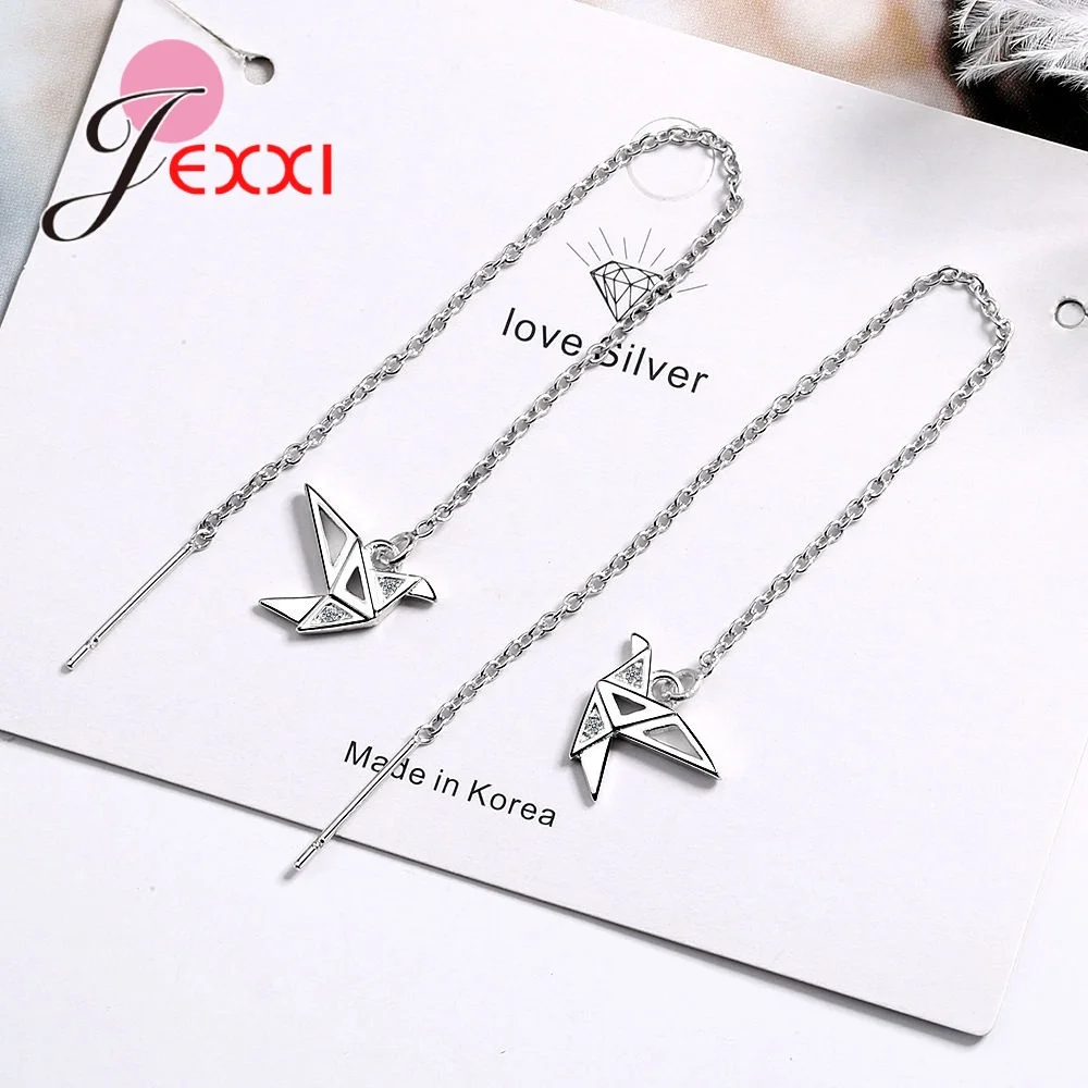 Женские летние серьги подвески с кисточками из серебра 925 пробы|Серьги-подвески| |