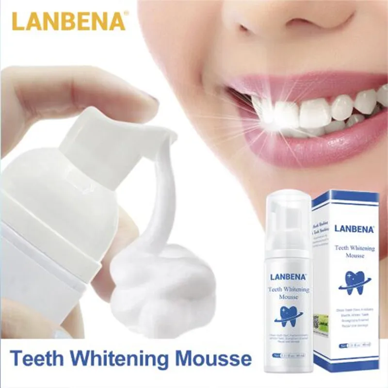 Отбеливатель зубов LANBENA мусс для отбеливания инструмент чистки гигиена полости