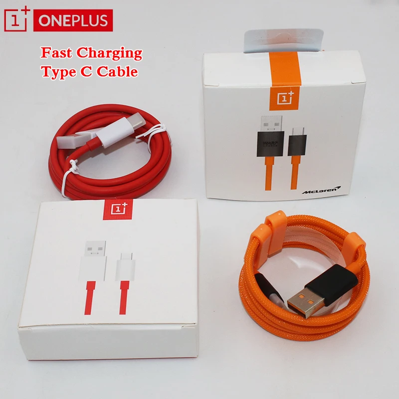 OnePlus Nord N10 N100 5G Cable 1/1.5M Type C Warp Fast Charge Data Line For Oneplus 1+ 9 9R 9RT 9T 8pro 7 7T USB3.1 Charger Cord