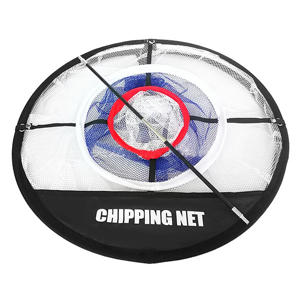 Fiyat Kapalı Pop Up Golf Chipping Net Combo Golf Eğitim Uygulama Hedef Isabet Net Golf Isabet Mat Ile Arka Bahçe 5 Topları
