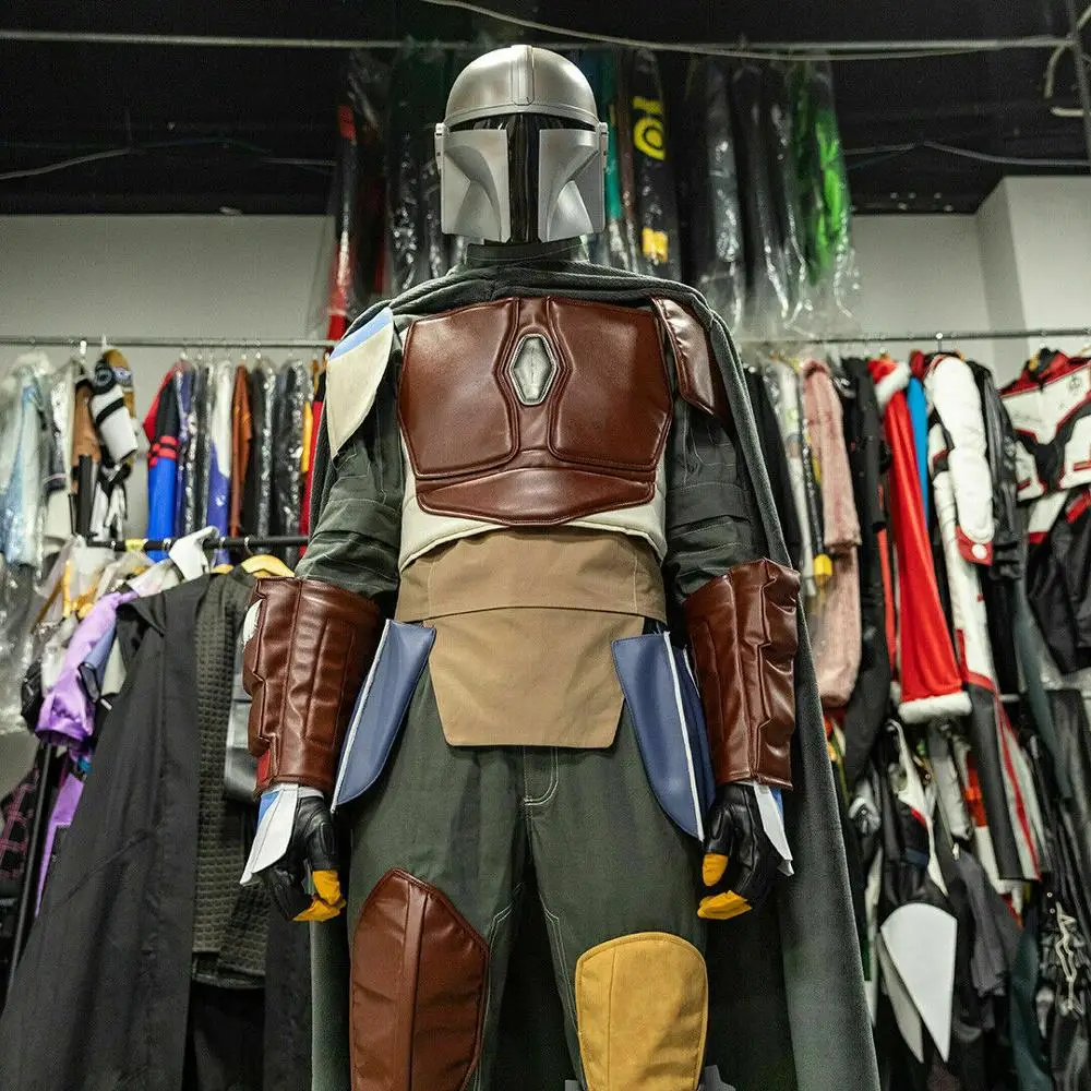 XCOSER Звездные войны 9 мандалорский шлем ПВХ маска косплей реквизит Боба Фетт