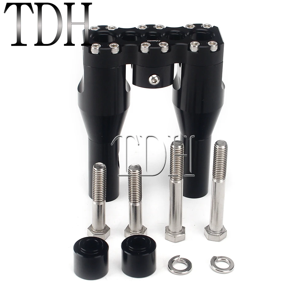 Алюминиевый зажим для руля мотоцикла высотой 12 дюймов 13 универсальный 25 мм 1 дюйм