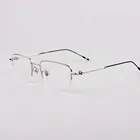 Винтажные Полуободковые мужские Оптические очки MONT, брендовые легкие, для работы, по рецепту, MB0061OA