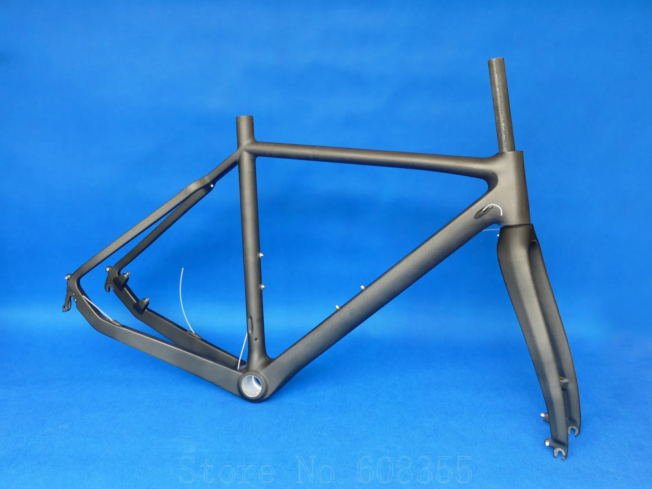 Высококачественный полностью карбоновый матовый глянцевый велосипедный