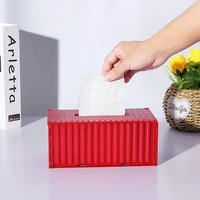 multi function creatives paper box container industrial style organizer storage box household tissue boxe