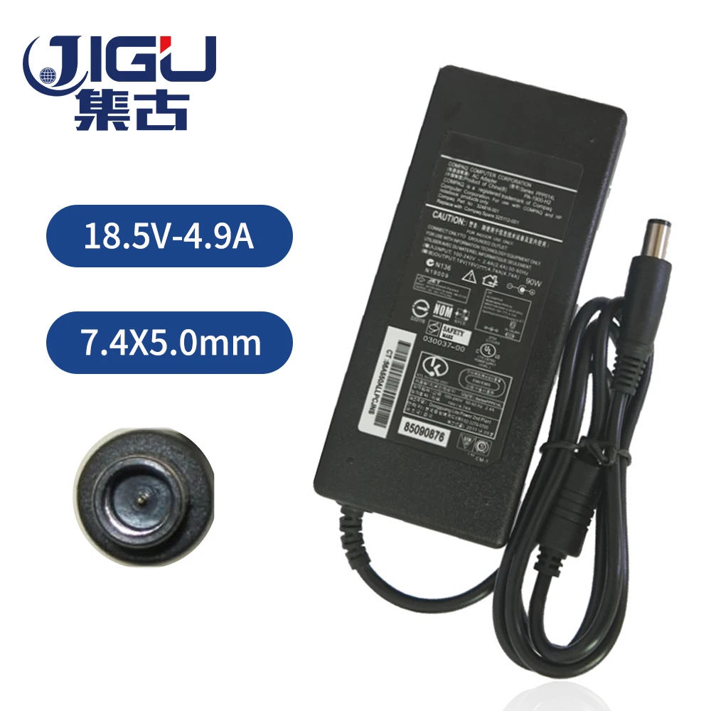 

JIGU For HP 18.5V 4.9A 7.4*5.0 G50-100 for Pavilion dm3 dv3000 dv3500 DV4 DV5 SERIES
