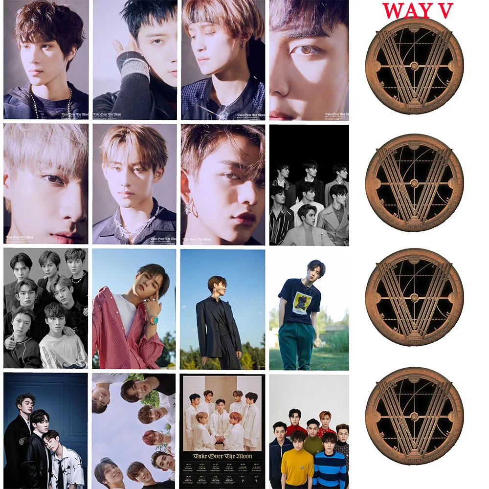 KPOP WAYV Take Up The Moon LOMO CARD фото карта| |