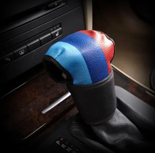 Универсальная искусственная кожа авто ручка ручного тормоза - Цена: 67,94 руб.