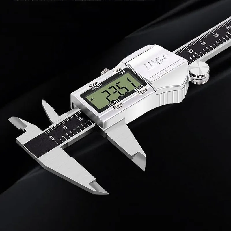 Электронный цифровой дисплей штангенциркуль 150 мм из нержавеющей стали IP54