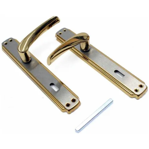 

Bravo Door Handle Silver - Yellow