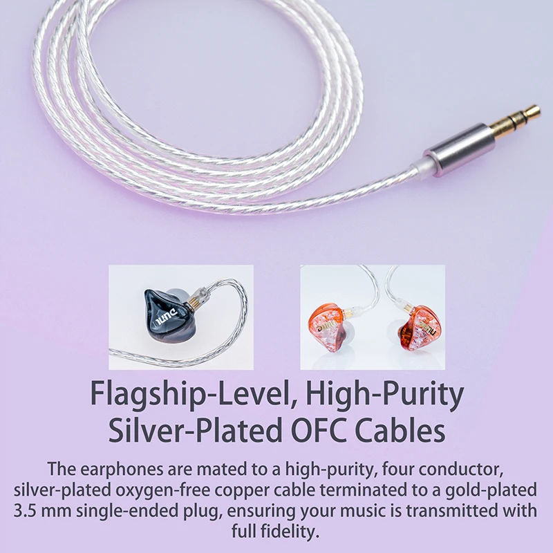 Наушники-вкладыши DUNU DM480 титановые с двойным динамическим драйвером 2