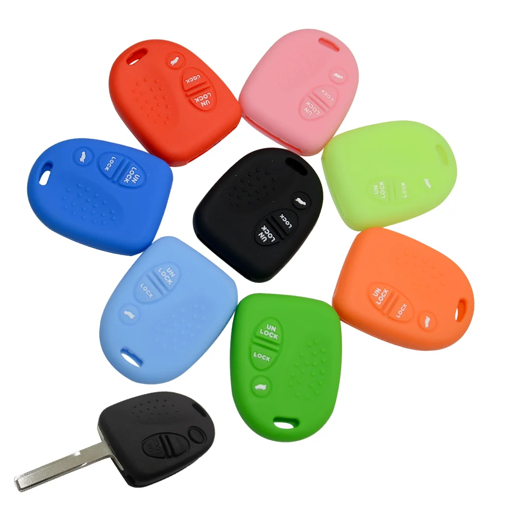

OkeyTech 3 buttons Silicone Car Key Cover FOB Case For Holden Commodore Wh Wk Wl Vs Vt Vx Vy Vz For Chevrolet Remote Key Case