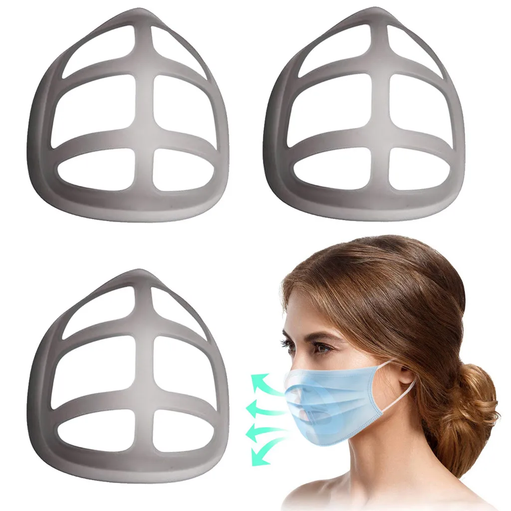 Унисекс маска оправа защитная для губ кронштейн 3D носоупор лица внутренняя
