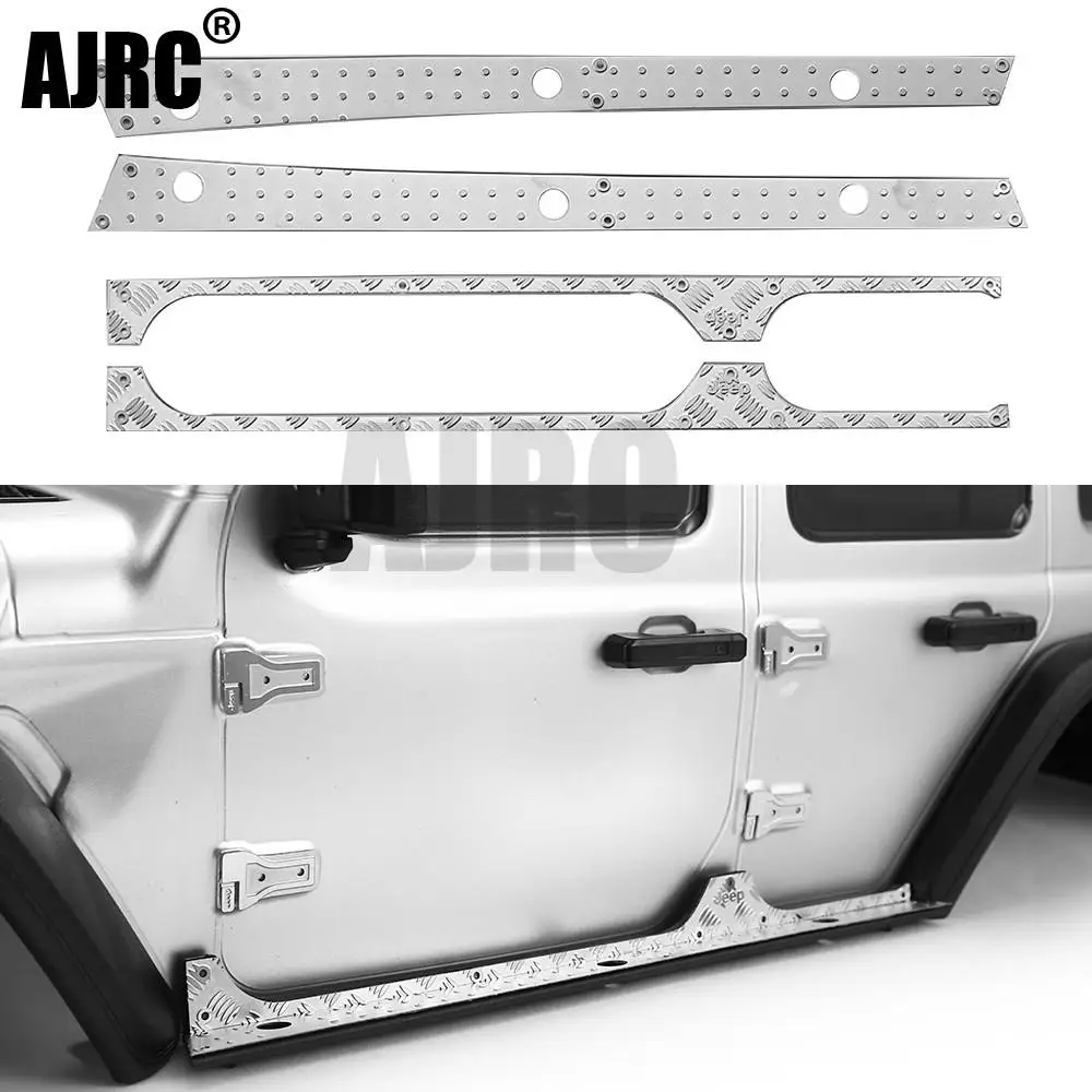 Боковой бампер AXIAL SCX10 III JEEP противоскользящая пластина боковая планка